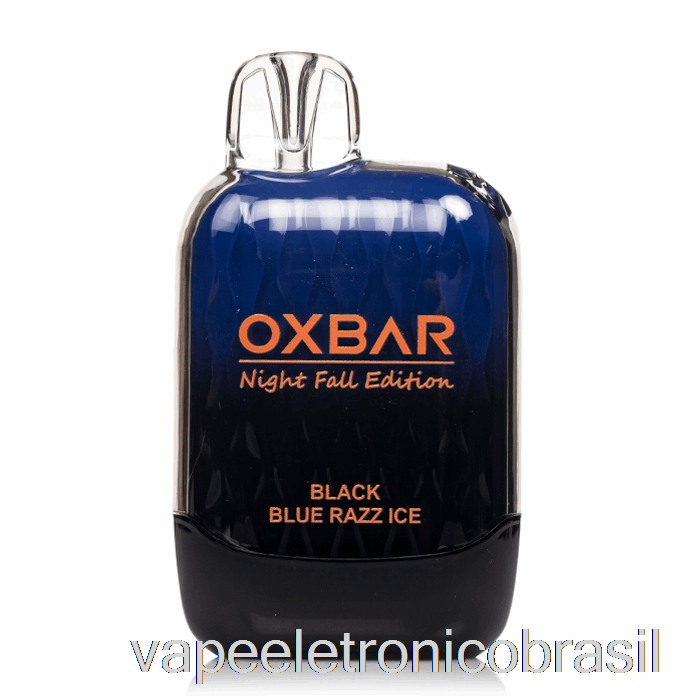 Vape Recarregável Oxbar G8000 Descartável Preto Azul Razz Ice